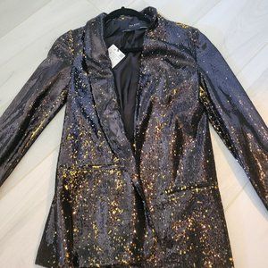 NEW W TAGS, Zara Sparkly Blazer, small
